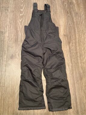 Arctix Snow Bib kids 5T Gray Insulated Ski Water Resistant Overalls